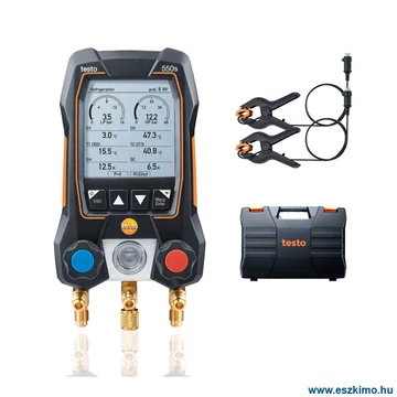 TESTO 550s digitális okos szervizcsaptelep