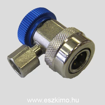 Szervizcsatlakozó R134a (normál, kék)